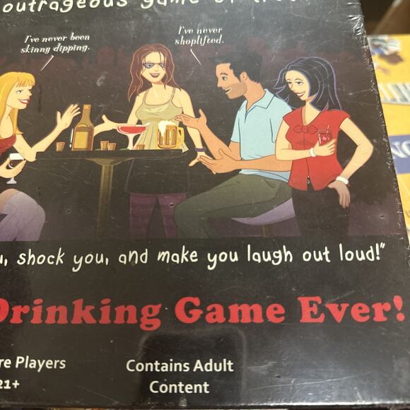 NEW I've Never The Outrageous Game of Truth The Best Drinking Game Ever Age 21+ - Picture 4 of 4